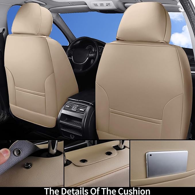 Coverado Universal Seat Covers Full Set, 5 Seats Universal Seat Covers - Image 3