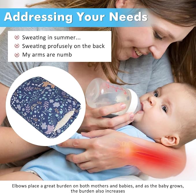 Nursing Arm Pillows for Breastfeeding, Baby Feeding Arm Pillow Portable and - Image 6