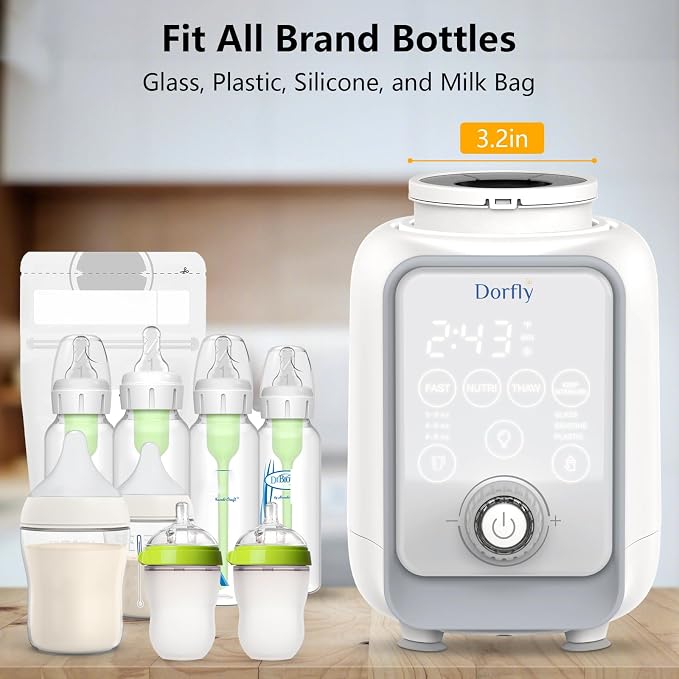 Swirlable Baby Bottle Warmer 3 Mins Fast Bottle Warmer 9 in 1 Bottle Warmer - Image 8
