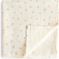 mushie Muslin Baby Swaddle Blanket | 100% Organic Cotton by mushie
