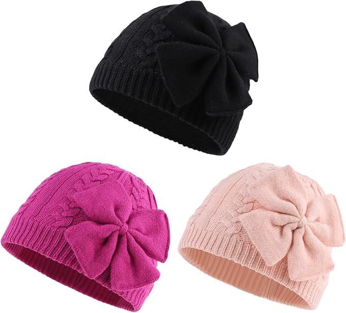JANGANNSA Winter Warm Knitted Baby Hat by JANGANNSA