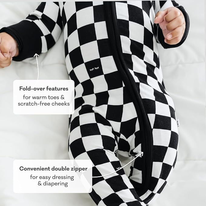 Little Sleepies Pajamas for Baby Boys & Girls, Viscose from Bamboo Baby Pajamas - Image 4