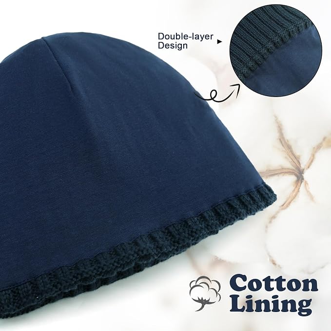 Toddler Boy Winter Beanie Baby Knit Hat Warm Girl Beanies Newborn Cute Hats - Image 4