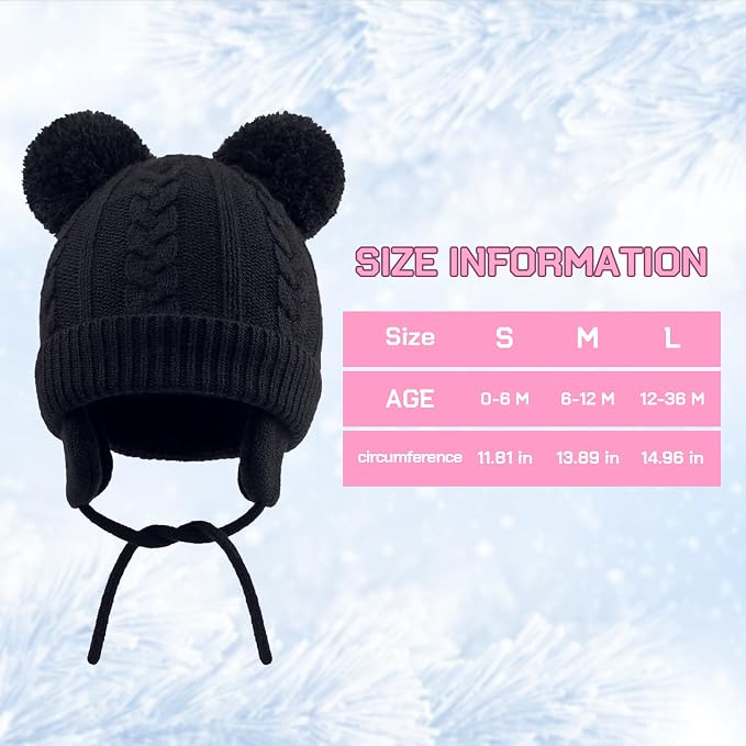 Duoyeree Toddler Winter Hat - Image 6