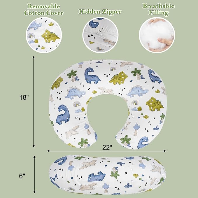 Nursing Pillow & Breastfeeding Pillow – Ergonomic C-Shape - Image 4