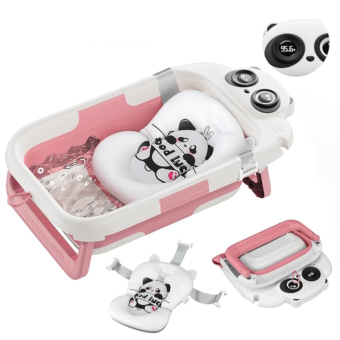 Collapsible Baby Bathtub for Newborn, Baby Bath Tub by Unknown