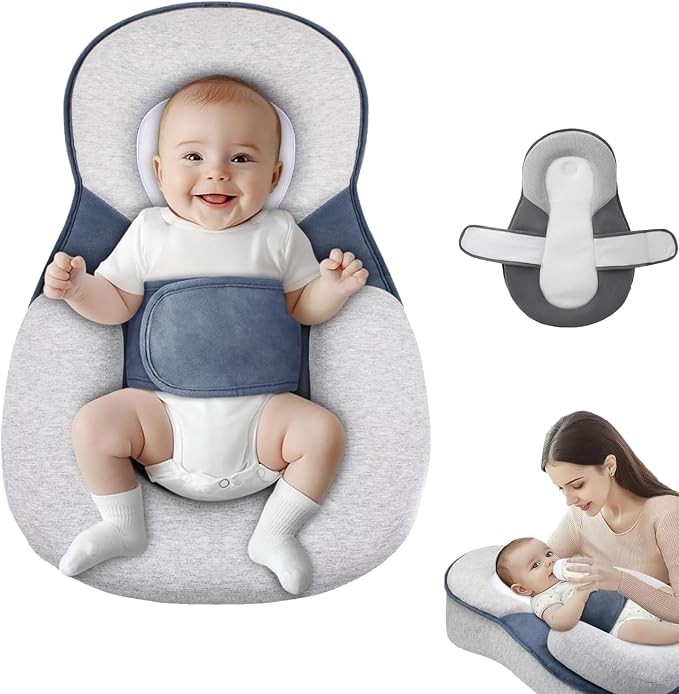 Baby Lounger Pillow for Infant Support Cushion Reflux Breastfeeding Pillow by Unknown