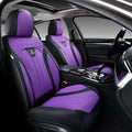 FLORICH Leather Seat Covers for Car Waterproof Front Seat Covers 2 Pack Purple by FLORICH