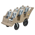 Angeles Bye Bye Buggy 6 Passenger Stroller, Sturdy Daycare Stroller by Angeles
