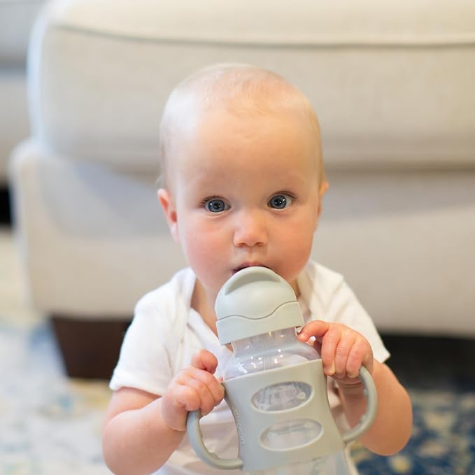 Dr. Brown's Milestones Wide-Neck Sippy Straw Bottle - Image 3