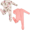 HAPIU Rayon from Bamboo Baby Footed Pajamas, 2 Way Zipper YKK, Footie by HAPIU