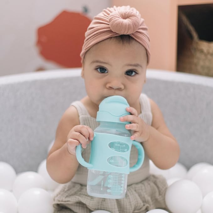 Dr. Brown's Milestones Wide-Neck Sippy Straw Bottle - Image 6