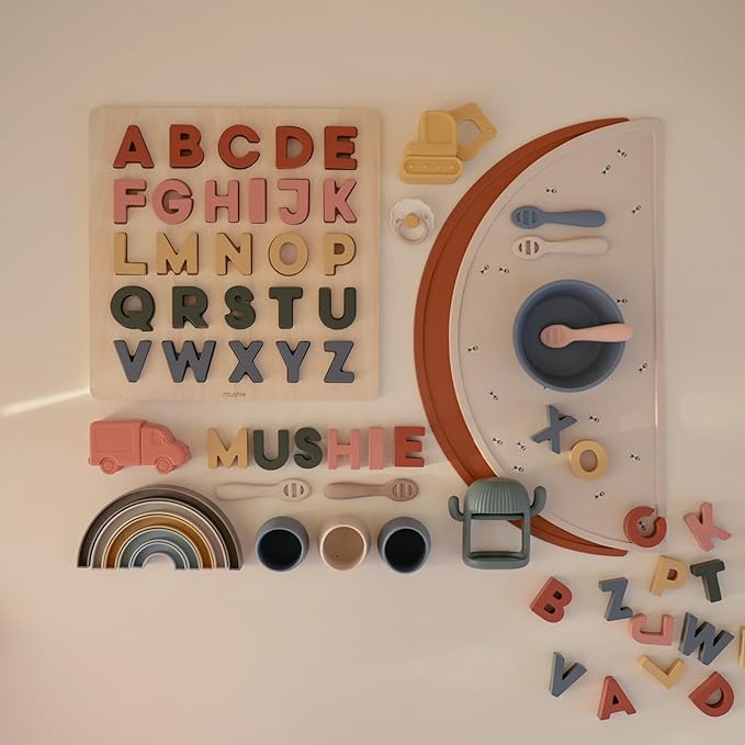 mushie Silicone Placemat for Kids | BPA-Free Non-Slip Design - Image 5