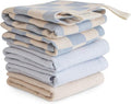 mushie Muslin Organic Cotton Washcloths 5-Pack | Soft Wipes by mushie