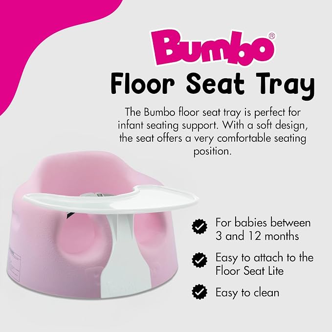 Bumbo Baby Floor Seat, Portable Infant Sit Up Activity & Eating Chair - Image 2