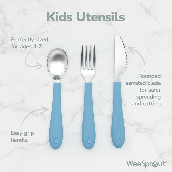 Kids Stainless Steel Utensils Set - Image 5