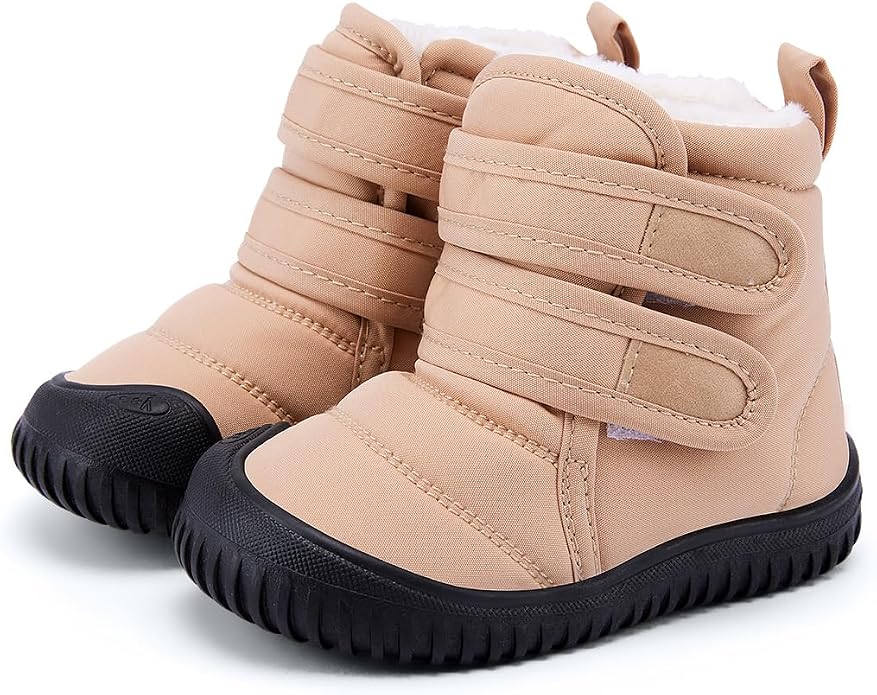 BMCiTYBM Toddler Baby Snow Boots Winter Shoes Boys Girls Cold Weather Baby Faux by BMCiTYBM