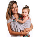 Nalakai Ring Sling Baby Carrier, Soft Linen Baby Sling, Baby Wrap, and Giving by NALAKAI