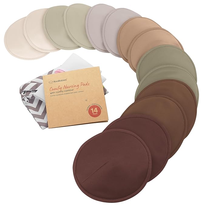 Organic Nursing Pads by KeaBabies