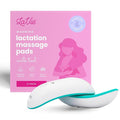 LaVie 2-in-1 Warming Lactation Massager, 2 Pack, Heat and Vibration, Pumping by LaVie