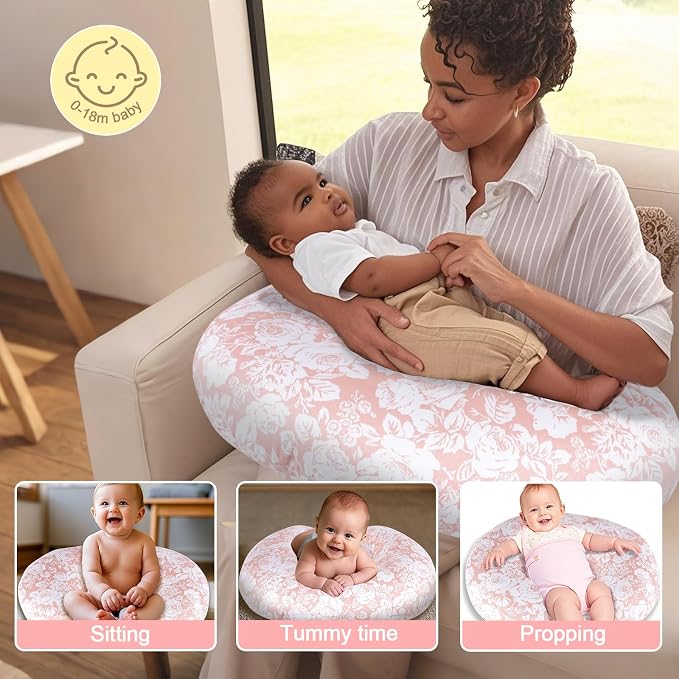 Baby Nursing Pillow for Breastfeeding, Adjustable Breast Feeding Pillow for - Image 2