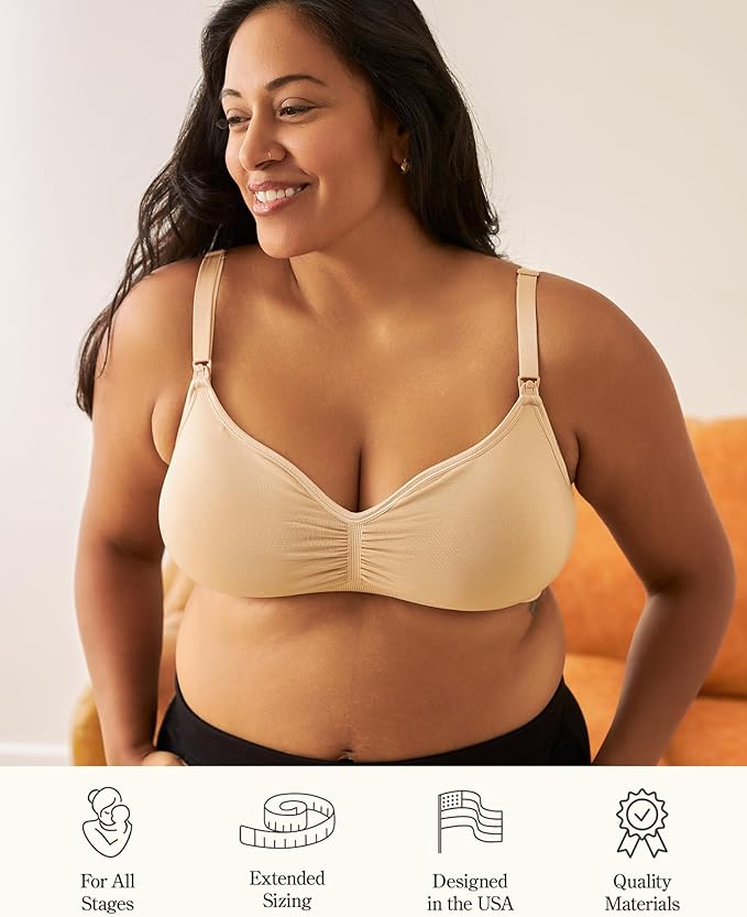 Kindred Bravely Tatum Seamless Sweetheart Bralette Nursing Bras - Image 5