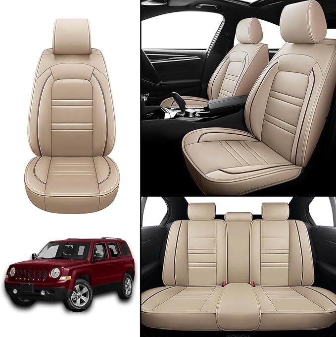 Seat Covers for JP Patriot 2009-2017 | 5-Seats Leather Seat Covers - Image 2