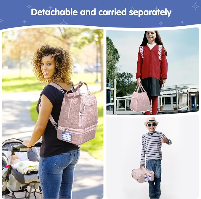 Breast Pump Bag for Spectra S1/S2, Cooler Travel Backpack - Image 7