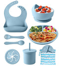 Silicone Baby Feeding Set, Travel Bag by ECLIP