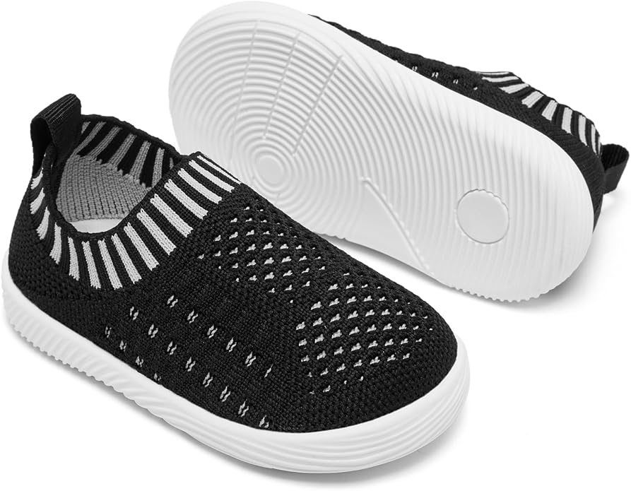 MORENDL Baby Toddler Walking Socks Non-Slip Breathable Unisex Casual Sneakers by MORENDL