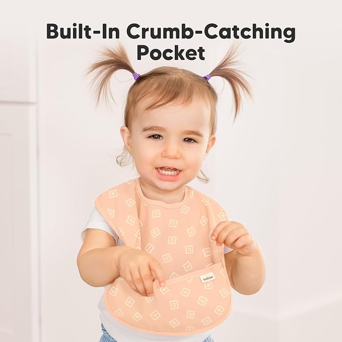 KeaBabies 3-Pack Waterproof Baby Bibs - Image 5