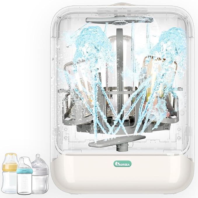IAGREEA Baby Bottle Washer, Sterilizer and Dryer, All-in-One Pro Cleaning by IAGREEA
