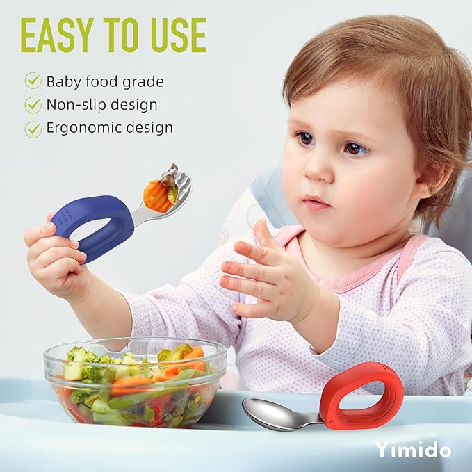 Toddler Utensils Baby Utensils Toddler Forks and Spoons Baby Forks and Spoons - Image 5