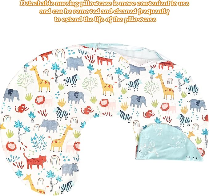 Winmany Baby Nursing Pillow Cover Newborn Removable Breastfeeding Pillowcover - Image 6