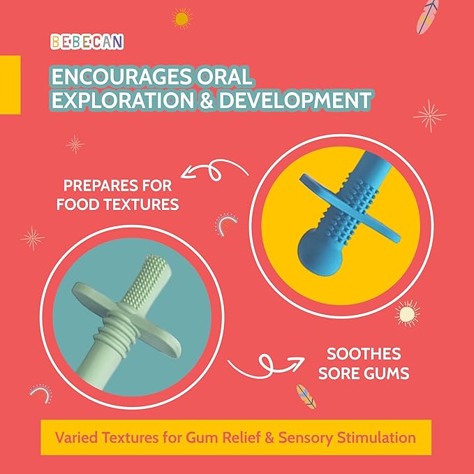 Shielded Teething Tubes – Baby Teething Relief 0-36 Months, Anti-Choking Design - Image 3