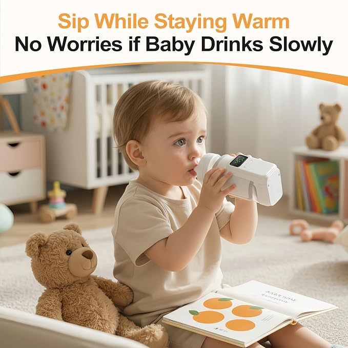 Portable Outdoor Travel Bottle Warmer Breast Milk & Formula Bottle Warmer Keeps - Image 7