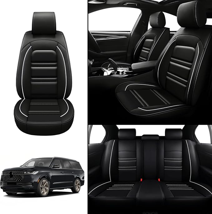 Seat Covers for Lincoln Navigator 1998-2025 | 5-Seats Leather Seat Covers - Image 2