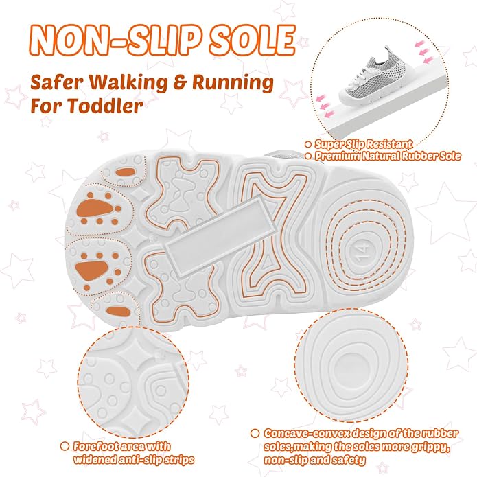 Baby Walking Shoes Toddler Girl Boy Soft Sole Breathable Cotton Canvas Shoes - Image 5