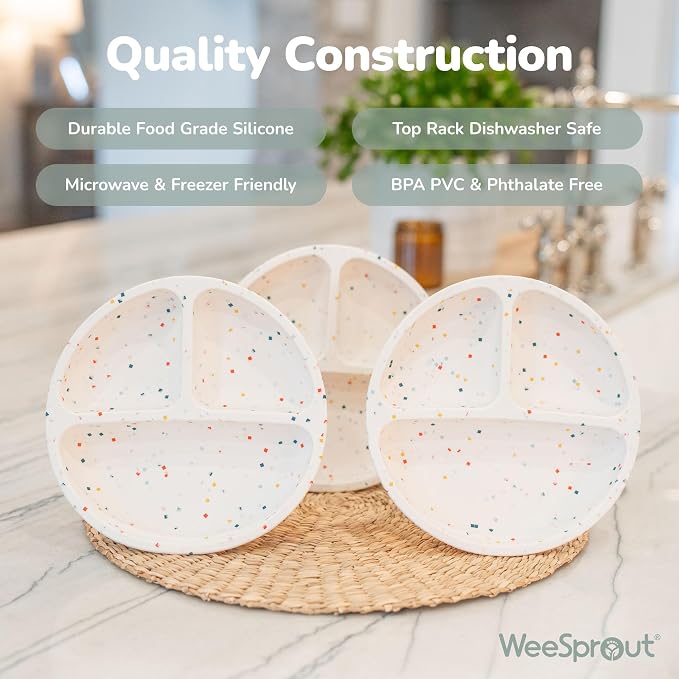 WeeSprout Suction Plates for Babies & Toddlers - Image 5