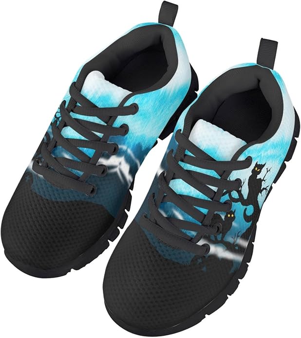 MARSVOVO First Shoes for Walking Boy Girl Athletic Lightweight Flexible Lace-up - Image 3
