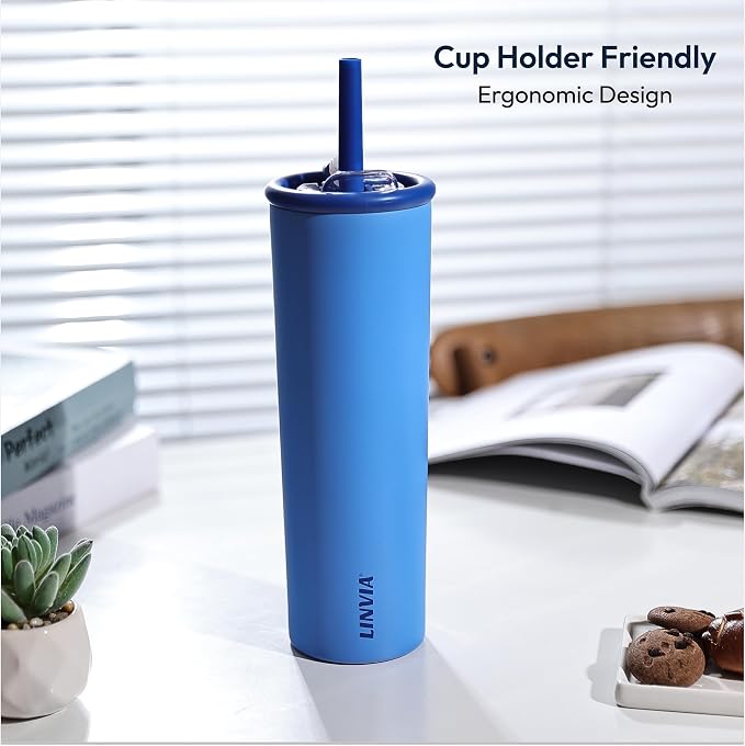Candy Tumbler, 25 oz Kids Insulated Stainless Steel Water Bottle - Image 6