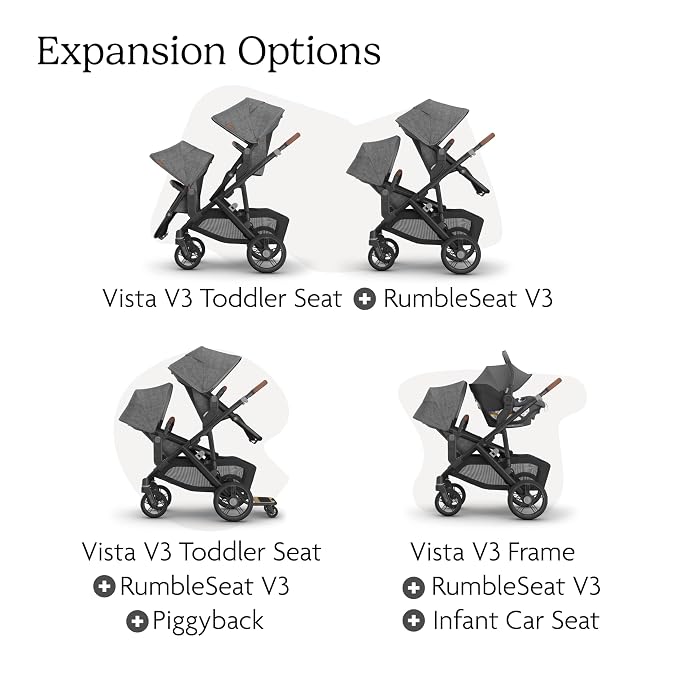 UPPAbaby RumbleSeat V3 Second Lower Seat - Image 6