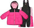 Arctic Quest Little Girls Bib Snow Pants and Ski Jacket Water-Resistant Snowsuit by ArcticQuest
