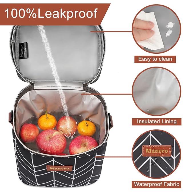 Mancro Breastmilk Cooler Bag, Insulated - Image 4
