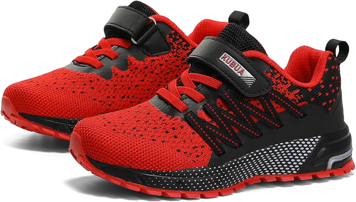 KUBUA Kids Sneakers for Boys Girls Running Tennis Shoes Lightweight Breathable - Image 8