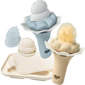 Moonkie Baby Fruit Feeder with Freezer Tray, BPA Free Silicone Food Feeder by Moonkie