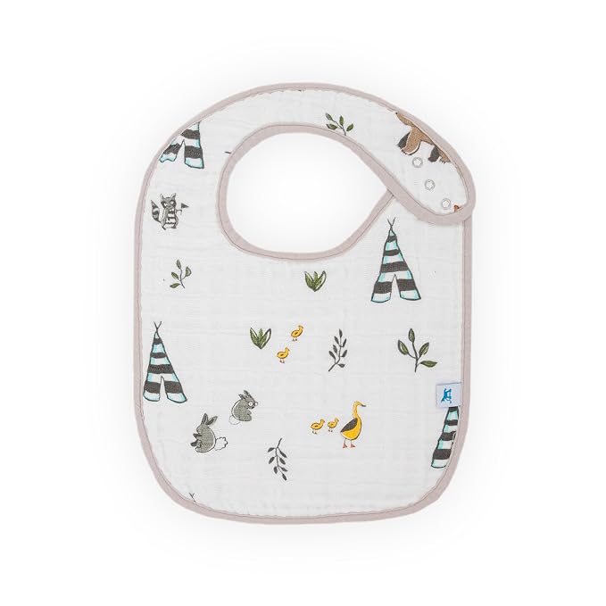 Little Unicorn Premium Classic Bib 3 pack | Adjustable as baby grows | Soft - Image 2