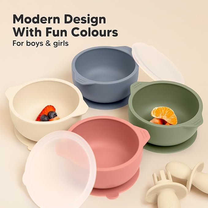 KeaBabies 2-Pack Baby Bowls - Image 9