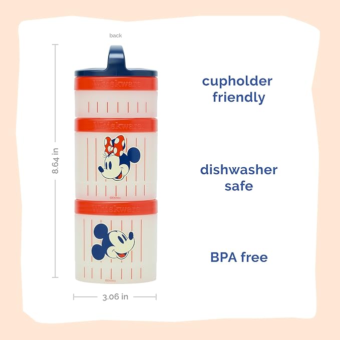 Whiskware Disney Mickey Mouse and Friends Stackable Snack Containers - Image 2