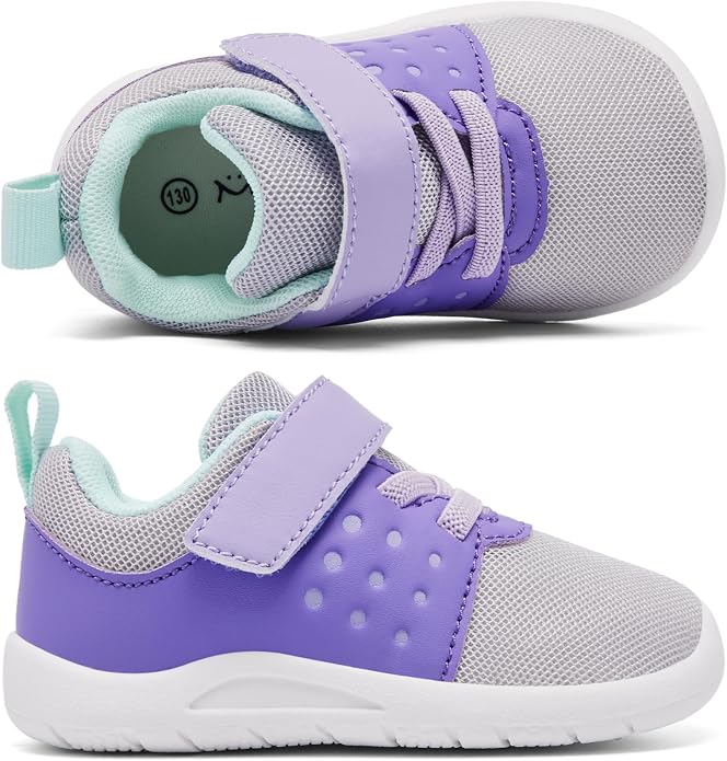 MORENDL Toddler Baby Shoes 0-4 Years Boy Girl Lightweight Breathable Non-Slip - Image 4
